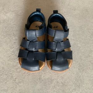 Navy Blue Toddler H&M Sandals